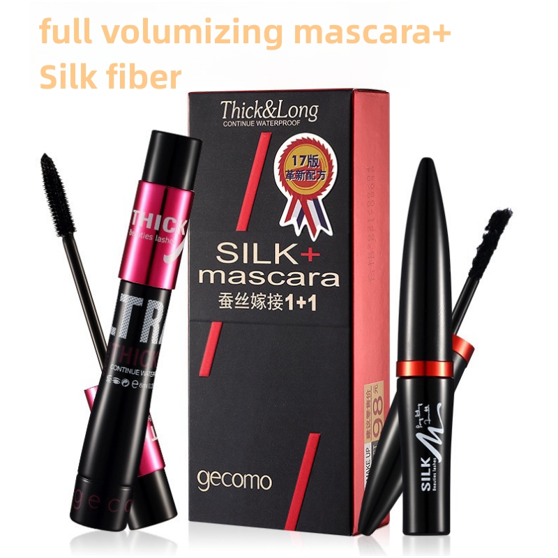 Full volumizing mascara+silk fiber