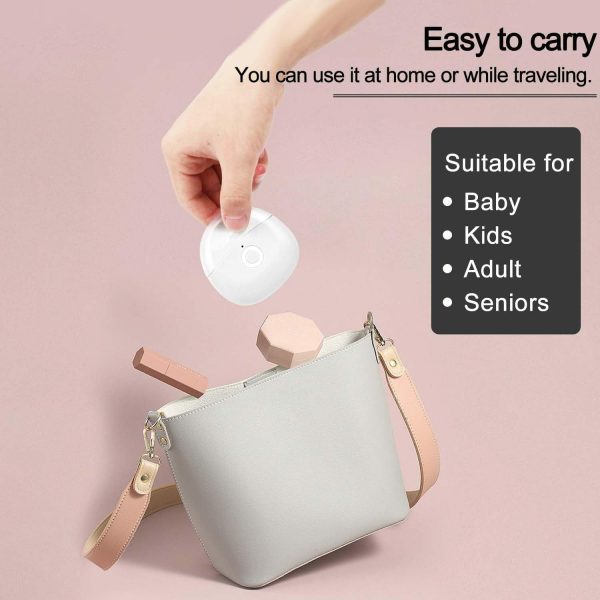 Electric nail clippers, low noise, anti-pinch automatic nail clippers, adult manicure and nail grinder, two-in-one baby electric nail grinder, low speed and high speed, two gears adjustable