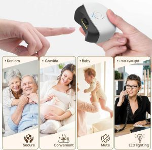 Electric nail clippers, low noise, anti-pinch automatic nail clippers, adult manicure and nail grinder, two-in-one baby electric nail grinder, low speed and high speed, two gears adjustable