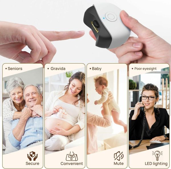 Electric nail clippers, low noise, anti-pinch automatic nail clippers, adult manicure and nail grinder, two-in-one baby electric nail grinder, low speed and high speed, two gears adjustable