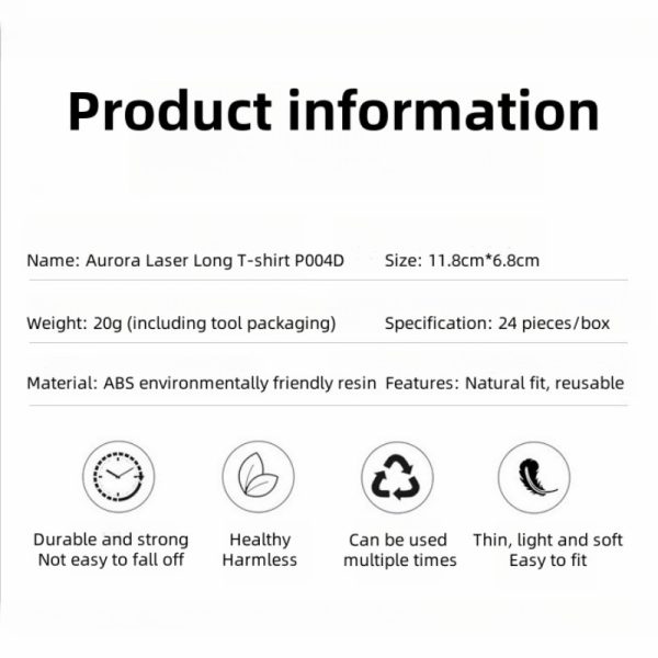 Magic mirror aurora laser long T nail flash wear nail nail nail piece long wear nail medium length T nail fake nail piece finished nail piece
