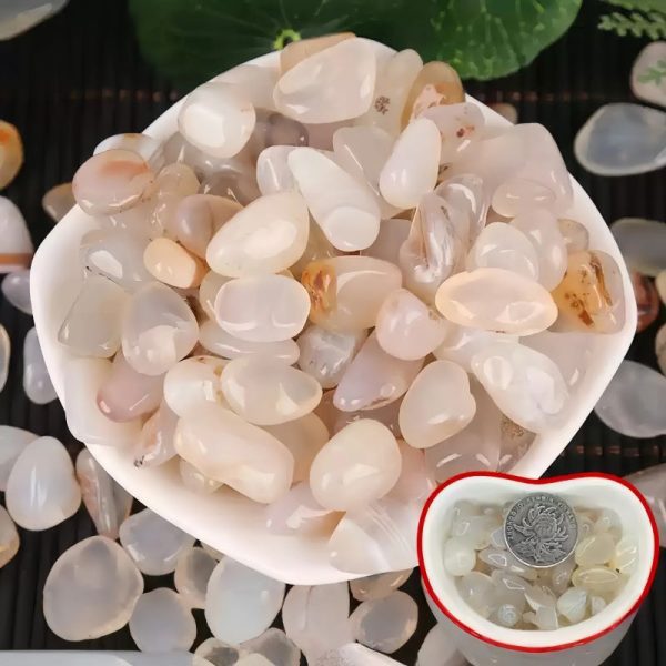 Rain Flower Stone lucky stone colorful stone aragonite ornamental stone natural agate stone pebbles can be used for accessories creative handmade decorative ornaments aquarium landscaping potted paving