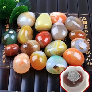 Rain Flower Stone lucky stone colorful stone aragonite ornamental stone natural agate stone pebbles can be used for accessories creative handmade decorative ornaments aquarium landscaping potted paving