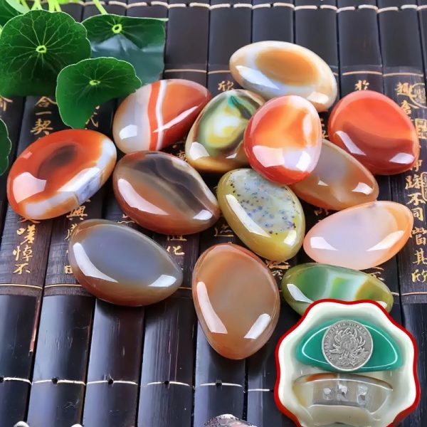Rain Flower Stone lucky stone colorful stone aragonite ornamental stone natural agate stone pebbles can be used for accessories creative handmade decorative ornaments aquarium landscaping potted paving